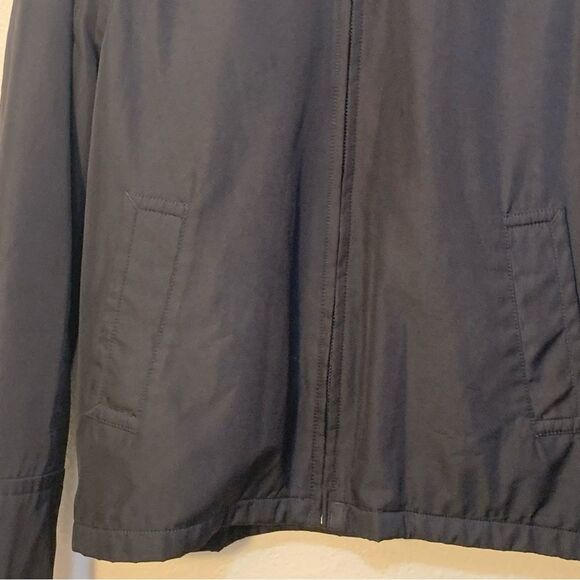 KENNETH COLE REACTION Jacket Men’s L Black Full Zip Inner Outer Pockets. - Picture 6 of 16